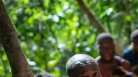 Pedro caminó por la selva del Darién durante 10 días.