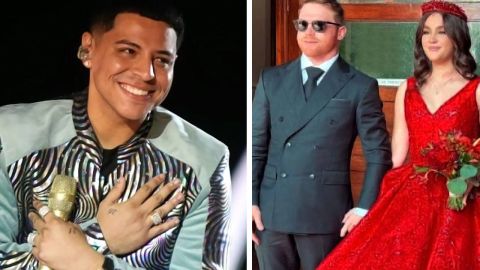 Eduin Caz y "Canelo" Álvarez habrían tenido problemas durante la fiesta de Emily Cinnamon.
