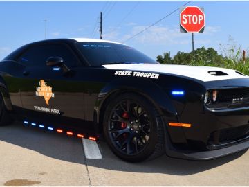 Dodge Challenger SRT Hellcat Redeye 2020 al servicio del Departamento de Seguridad Pública de Texas