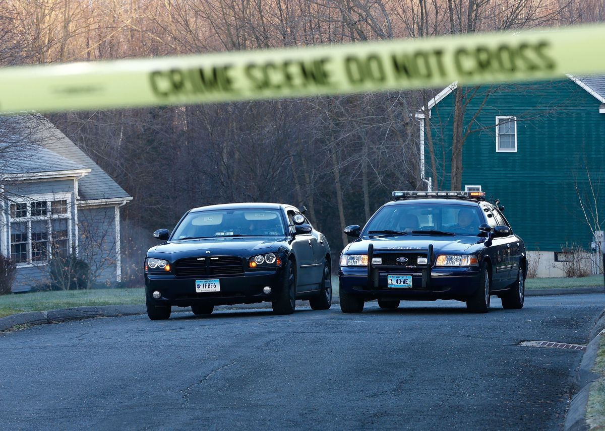 Two police officers shot dead and a third seriously wounded after ambush in Connecticut
