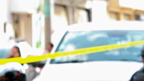 Escena del crimen en México