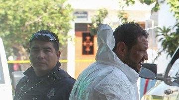 Escena del crimen en México