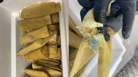 Fentanilo oculto en tamales