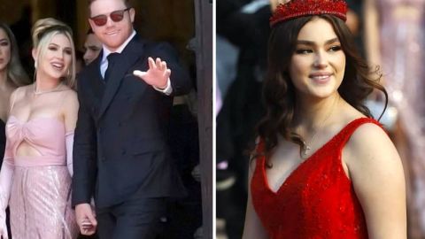 Fernanda Gómez asistió a los quince años de la hija de Saúl "Canelo" Álvarez.