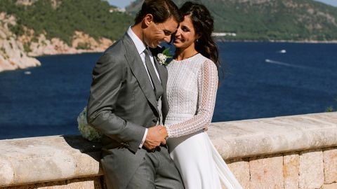 Rafael Nadal y María Francisca Perelló.