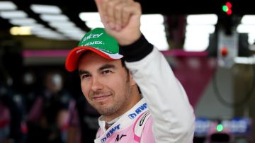 El piloto azteca Sergio 'Checo' Pérez durante el Gran Premio de México de 2019.
