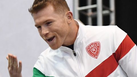 Saúl 'Canelo' Álvarez, boxeador mexicano.