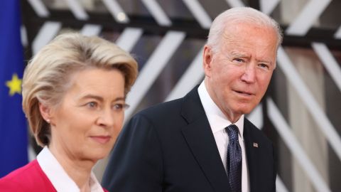 Biden Ursula Von der Leyen