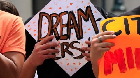 Los 'dreamers' continúan su lucha por ser escuchados.