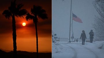 La Costa Oeste de EE.UU.  registrará más calor y frío durante el invierno.