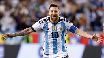 Lionel Messi, delantero argentino.