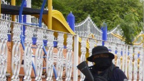 Autoridades en San Miguel Totolapan