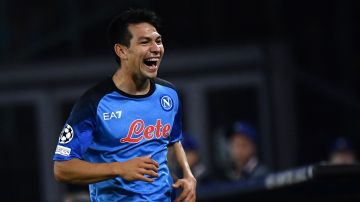 El mexicano Hirving 'Chucky' Lozano destaca con el Napoli esta temporada.