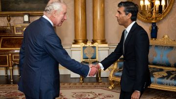 Rishi Sunak se convierte en el nuevo primer ministro del Reino Unido tras visitar al rey Carlos III