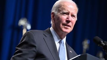 Joe Biden habló en una evento para el Partido Demócrata de Pensilvania en Filadelfia.