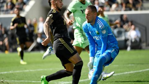 Cristian Arango, delantero colombiano del LAFC.