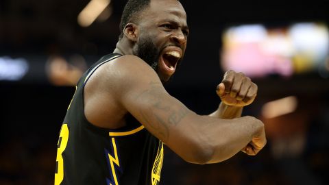 El jugador Draymond Green durante un partido de Golden State Warriors ante Dallas Mavericks en 2022.