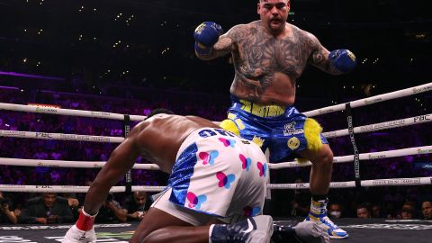 El boxeador Andy Ruiz en su último combate ante Luis Ortiz en el mes de septiembre de 2022.