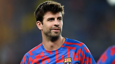 El central del FC Barcelona, Gerard Piqué durante un encuentro de la Champions League ante el Viktoria Plzen.