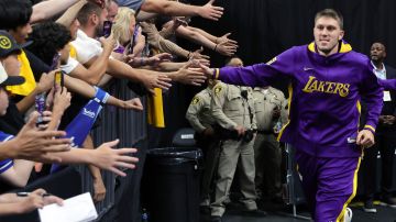 El alero tendrá su primera oportunidad con el equipo de Los Lakers.