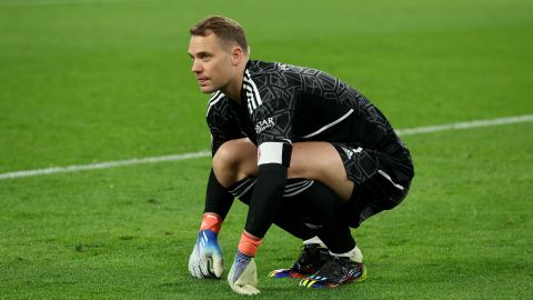 El portero alemán Manuel Neuer durante el último clásico del Bayern de Múnich ante el Borussia Dortmund en 2022.