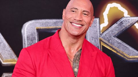 The Rock está promocionando la película Black Adam.