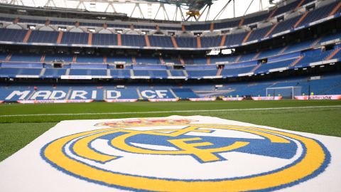 El estadio Santiago Bernabéu horas antes del Clásico entre Real Madrid y FC Barcelona.