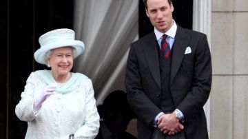 Reina Isabel II y El Príncipe William
