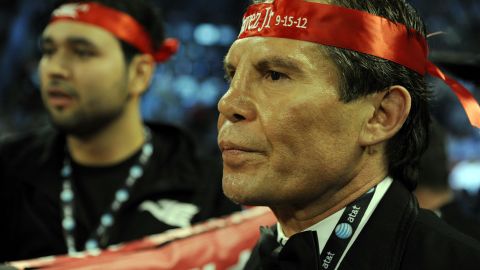 Julio César Chávez, una leyenda retirada del boxeo mexicano.