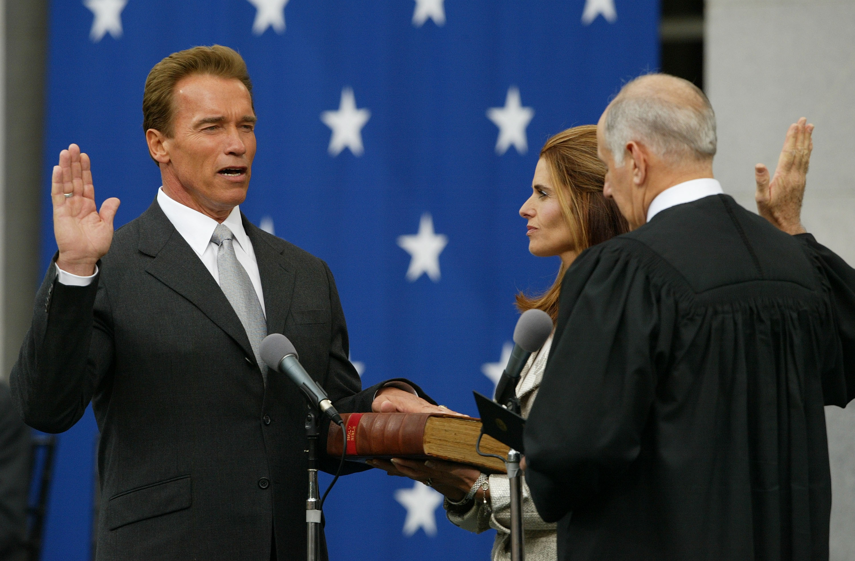 arnold schwarzenegger became governor of california