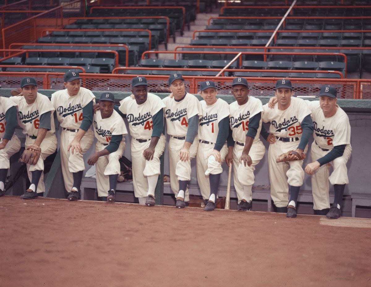 Momento histórico cuando los Dodgers de Brooklyn ganaron su primera