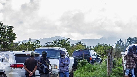 Grupo armado en México