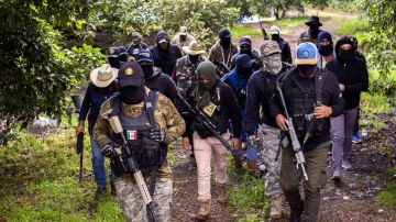 Hombres armados en México