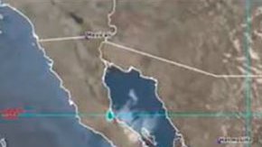 Huracán Roslyn toca tierra en Nayarit México como huracán categoría 3