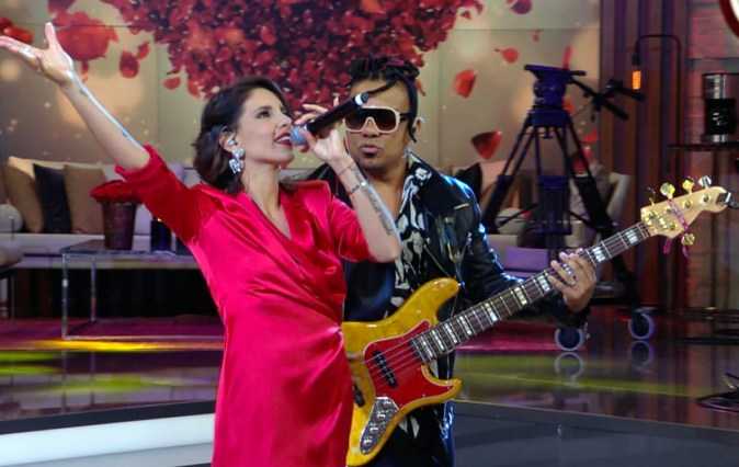 Vanessa Leiro, cantante de 'Enamorándonos' regresó al show