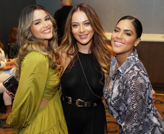 Clarissa Molina, Tania Orduña y Francisca Zampogna