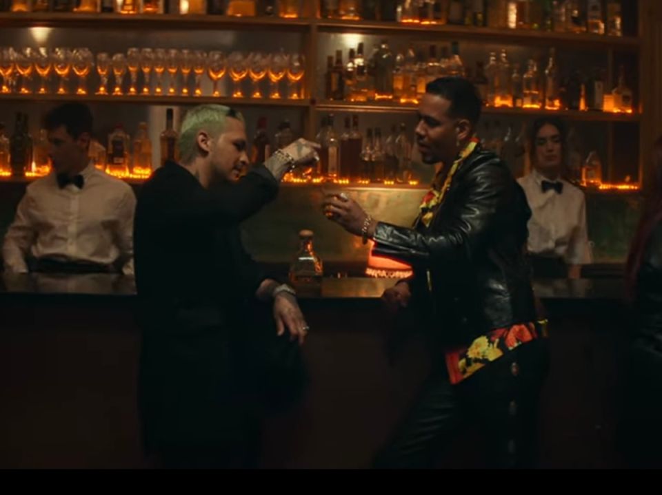 Christian Nodal and Romeo Santos premiere the video of the song that brought this explosive duo together
