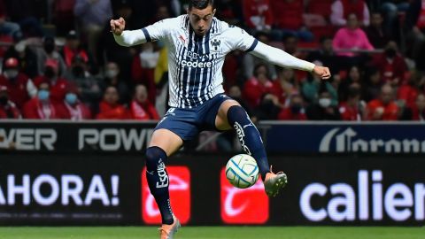 Rogelio Funes Mori, delantero de Rayados de Monterrey.