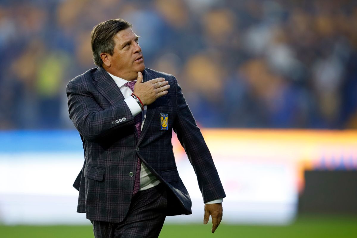 Miguel 'Piojo' Herrera, entrenador de los Tigres de la UANL.