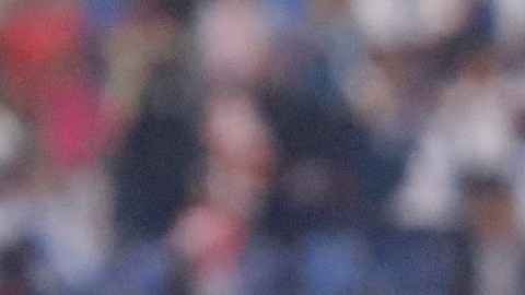 Jugadores de Puebla celebran durante el partido de repechaje a la Liguilla ante Chivas de Guadalajara.