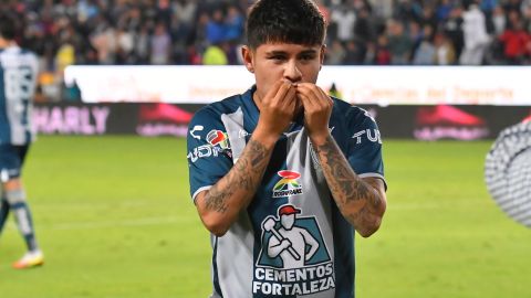 Javier Eduardo 'La Chofis' López, jugador de los Tuzos del Pachuca.