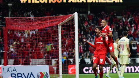 Toluca venció al América en el partido de ida de las semifinales del Apertura 2022 de la Liga MX.