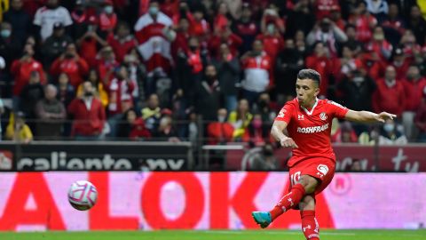 Leonardo Fernández, jugador del Toluca de la Liga MX.