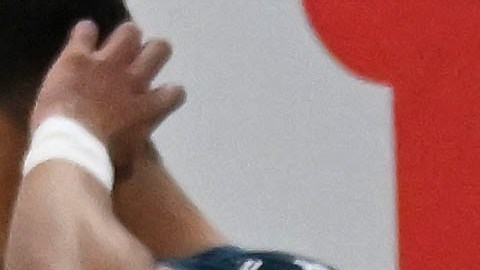 El portero de Toluca, Tiago Volpi en el túnel de vestuarios para el partido final ante Pachuca.