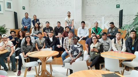 Integrantes de la organización New Comienzos
