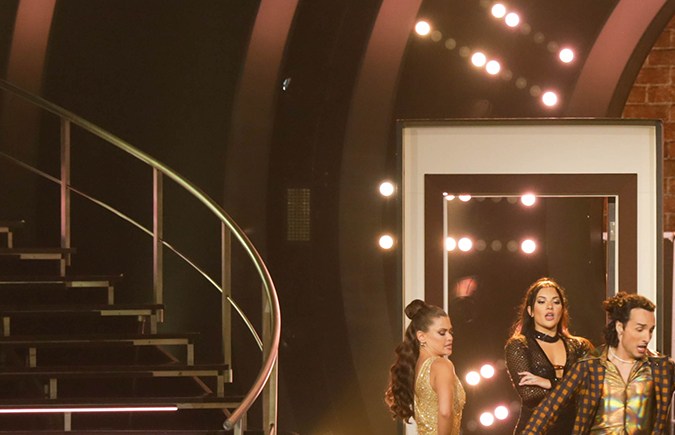 Jorge Anzaldo bailando en la tercera gala1