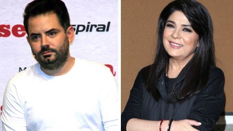 José Eduardo Derbez y su mamá, Victoria Ruffo.