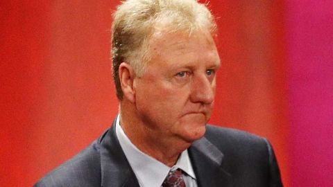 Larry Bird es considerado una leyenda viviente de la NBA