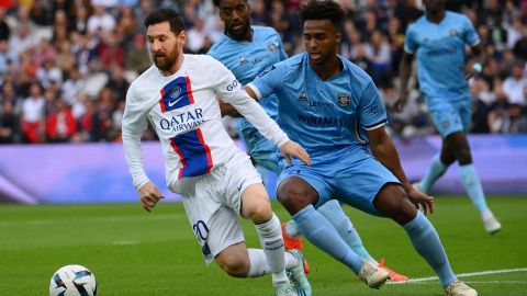 Messi completó otro partidazo contra el Troyes.