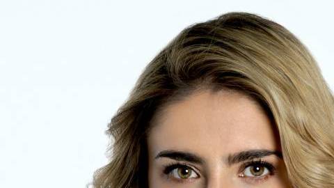 Michelle Renaud y Matías Novoa se sumergen en hielos juntos.